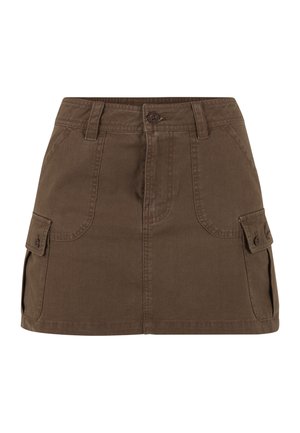 Karl Kani, SIGNATURE CARGO SKIRT - sukňa v tvare A - brown