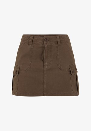 Karl Kani, SIGNATURE CARGO SKIRT - sukňa v tvare A - brown
