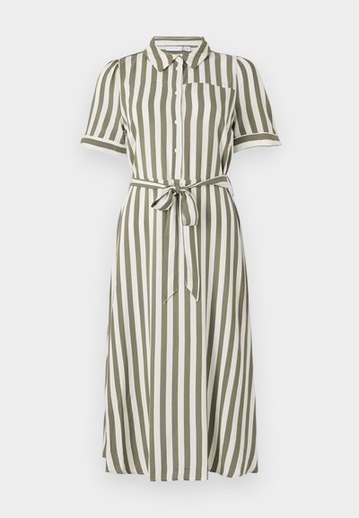 VIALA - Robe chemise - four leaf clover/white