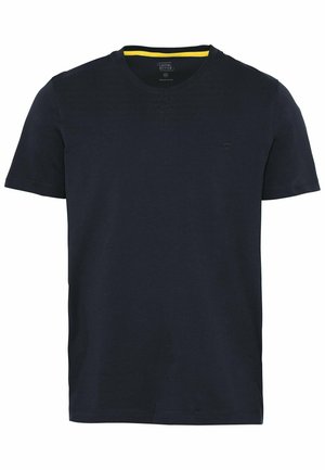 camel active MIT RUNDHALS - T-shirts basic - night blue