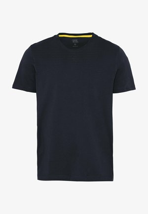 camel active MIT RUNDHALS - Basic T-shirt - night blue