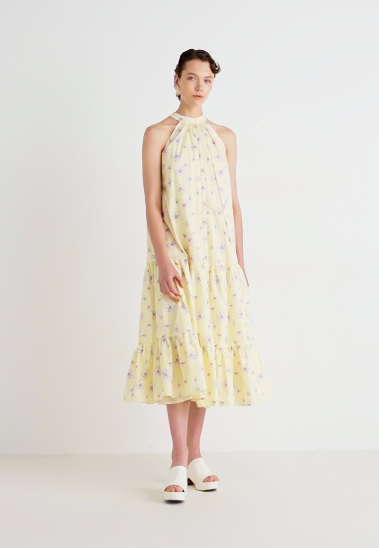 ワンピース sisterjane Lake Breeze Floral Maxi Dress Sister Jane LAKE BREEZE MAXI - Day dress - yellow - Zalando.co.uk