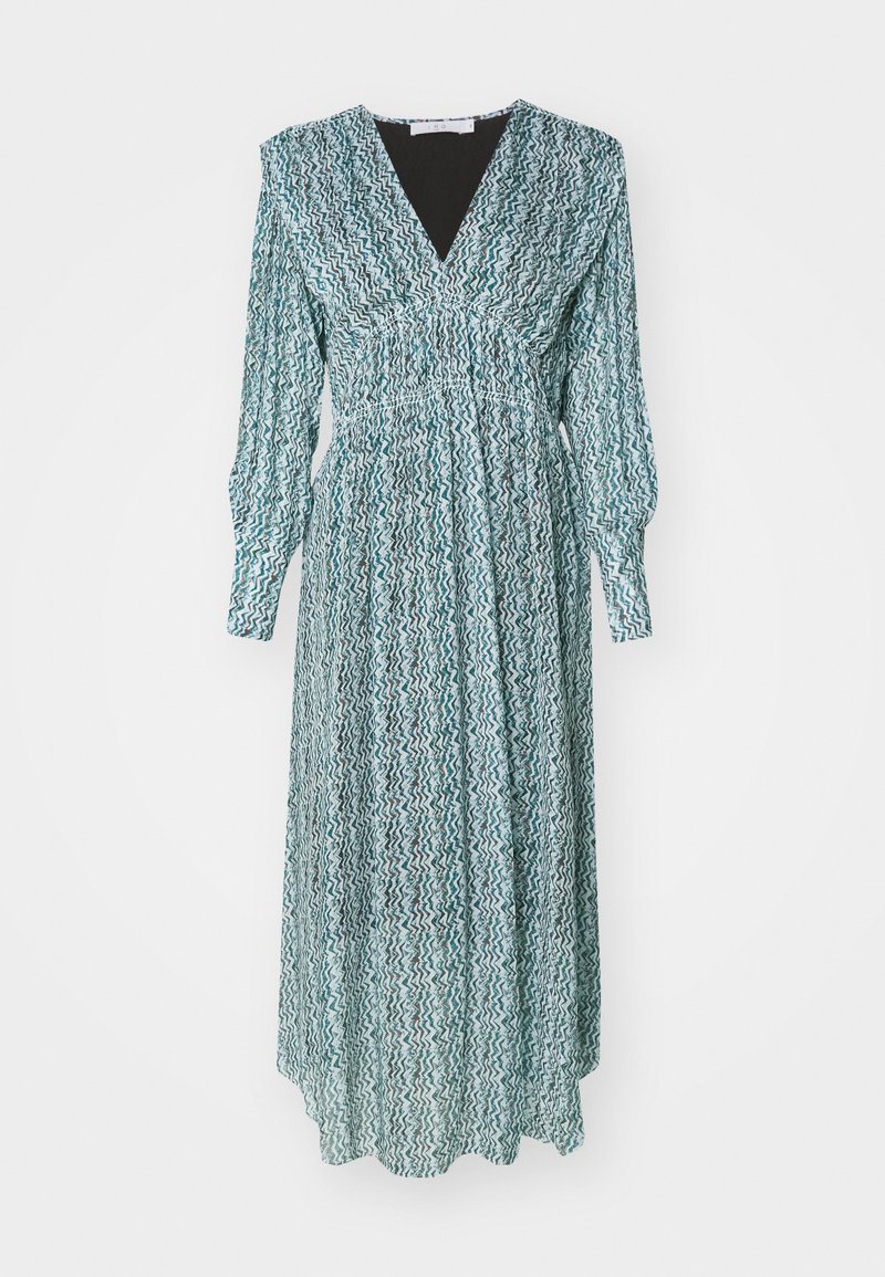 Iro Cocktailjurk blauw Iro Cocktailjurk blauw