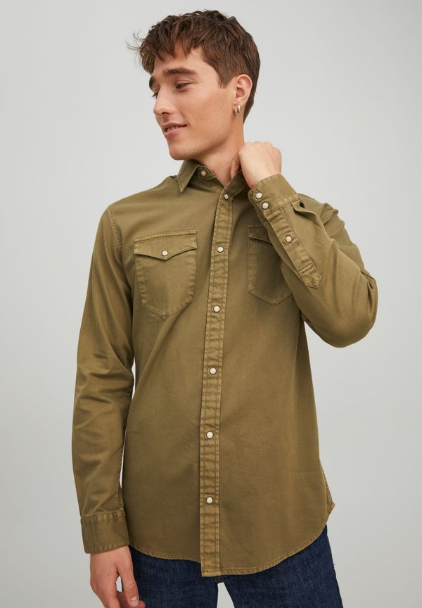 JJESHERIDAN SHIRT - Shirt - forest night4