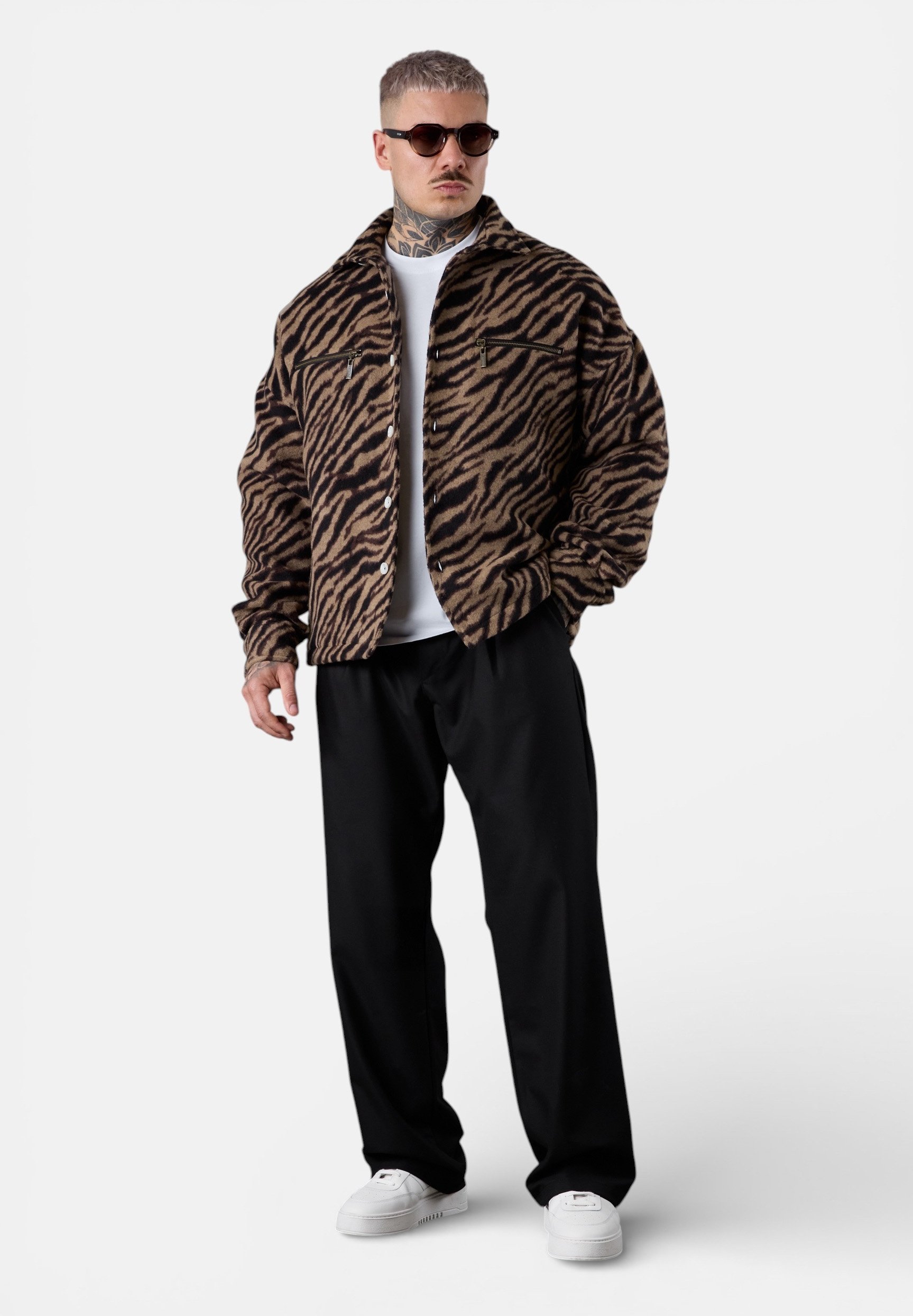 ESTEEM ZEBRA - Summer jacket - brown - Zalando