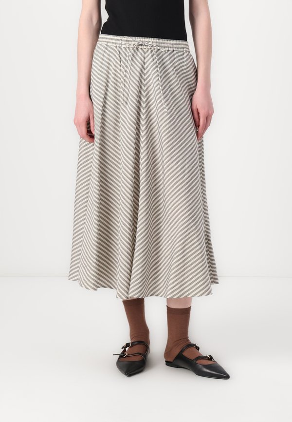 CRINKLE MIDI SKIRT - A-line skirt