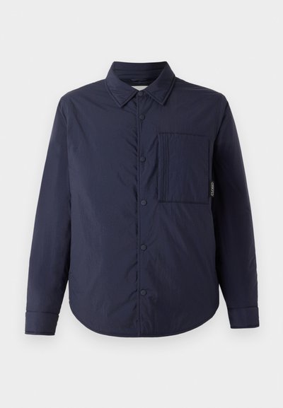 CLOSED QUILTED OVERSHIRT - Winter jacket - dark night