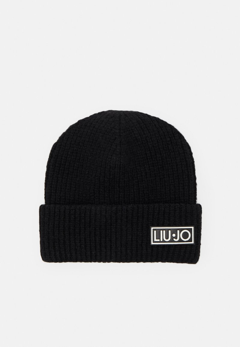LIU JO BEANIE LOGO - Gorro - nero