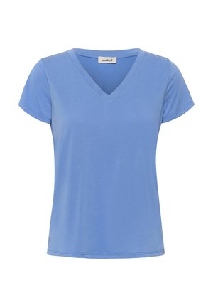 Soaked in Luxury, SL COLUMBINE V-NECK SS - T-shirt basic - regatta