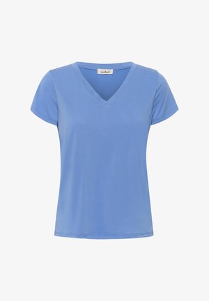 Soaked in Luxury, SL COLUMBINE V-NECK SS - T-shirt basic - regatta