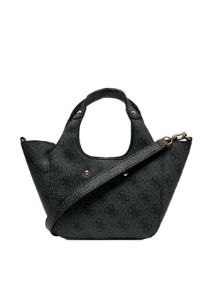 GUESS SCHULTERTASCHE CALISTA 2 IN 1 MINI HANDTASCHE - Bolso de mano - dunkelgrau