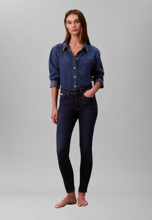 Calvin Klein Jeans, MID RISE - Jeans Skinny Fit - blue orbit