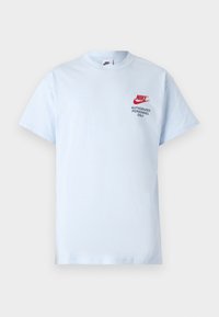 TEE - T-shirts print - celestine blue/university red
