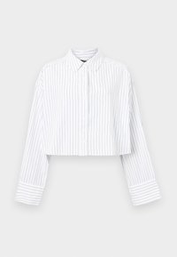CROPPED ASTRA SHIRT - Nööpidega pluus - blu