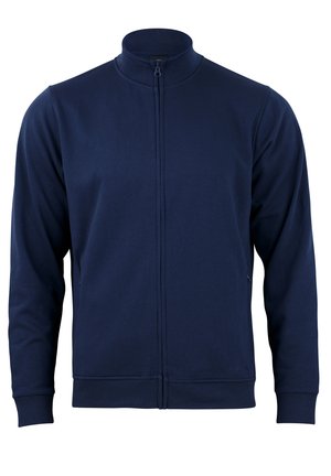 Zip-up sweatshirt - marineblau