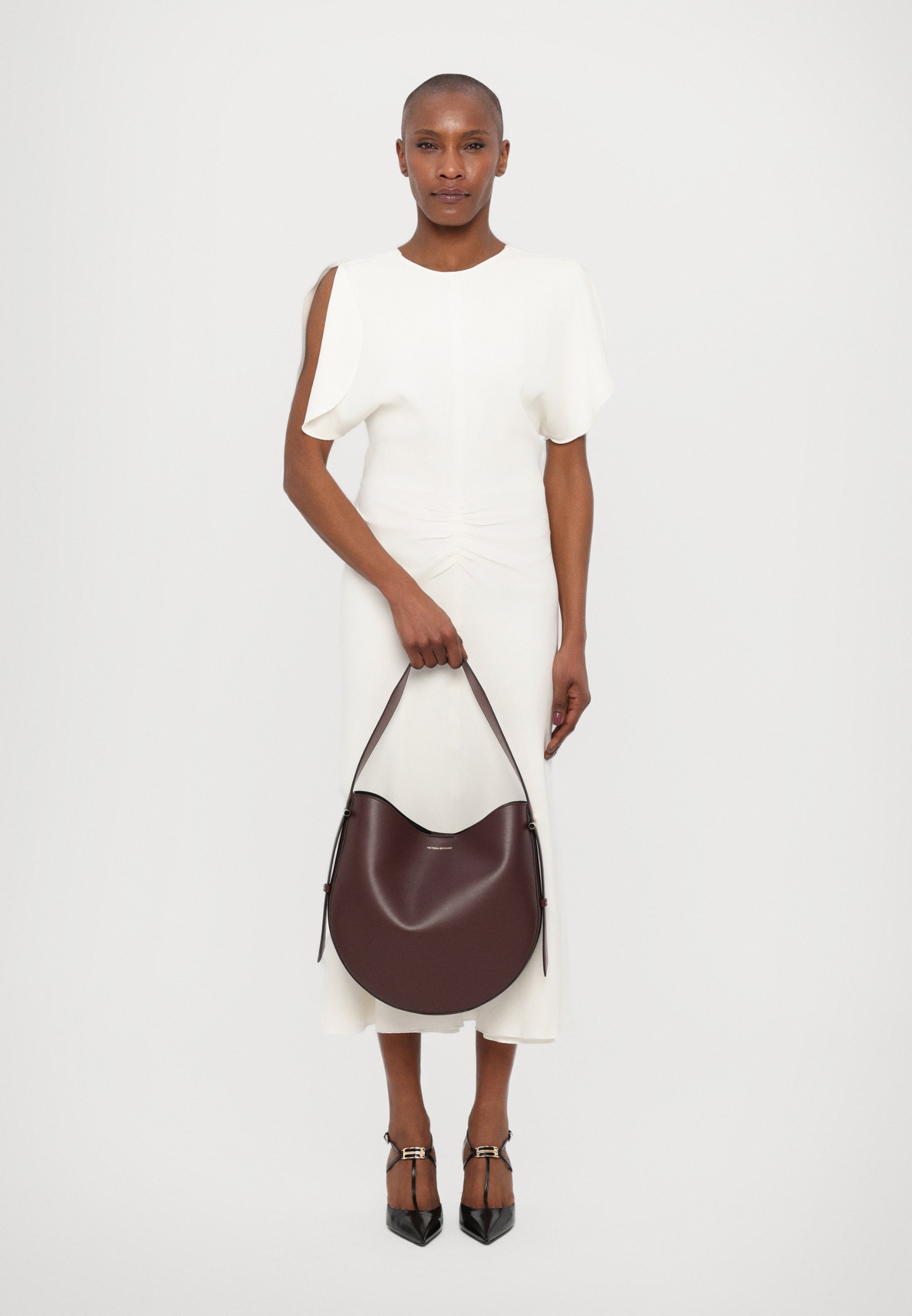 Victoria Beckham DIA HOBO BAG - Handbag - burgundy/bordeaux - Zalando