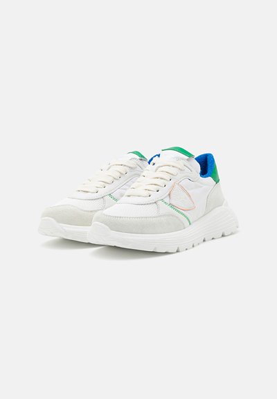 Philippe Model UNISEX - Sneakers basse - white/pearl/green/neon orange