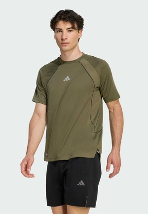 TEE - Camiseta deportiva - olive strata