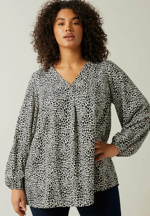 SPOT PRINT SWING  - Tunika - black