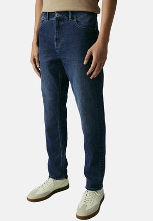 STRETCH  - Vaqueros rectos - mid blue