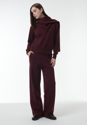 FRONT-TIE  - Pullover - red