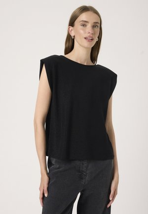 Lihtne T-särk - black