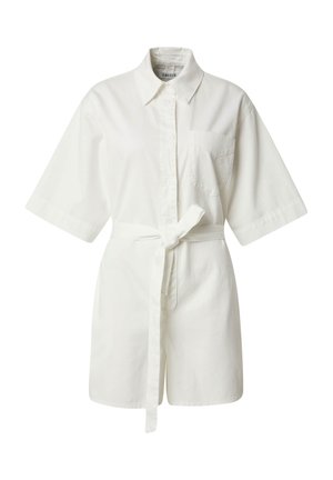 EDITED, Jumpsuit - white denim weiß