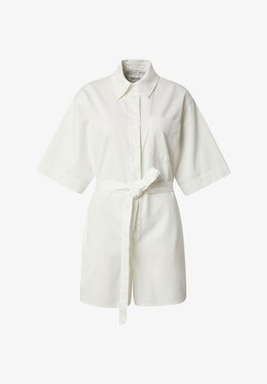 EDITED, Jumpsuit - white denim weiß