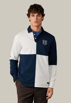 Hackett London, HACKETT LONDON POLO SHIRT HERITAGE H QUAD RBY - Polo - old navy