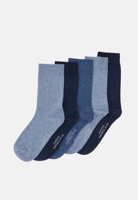 ONLINE  UNISEX 9 PACK - Čarape - denim melange