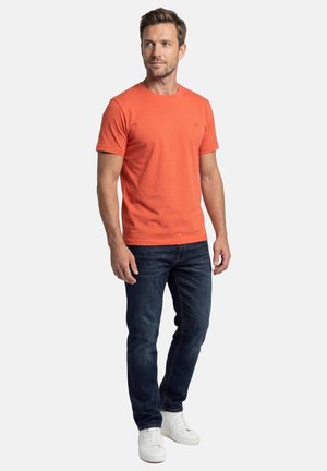 LERROS, 5 PACK - T-shirt basic - rot/weiß