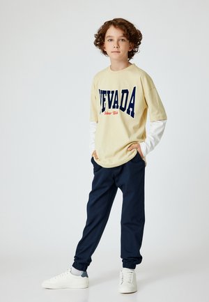 Koton VARSITY - Langærmet T-shirt - beige