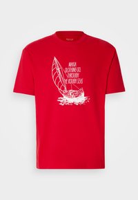 SAIL - Tricou cu imprimeu - red