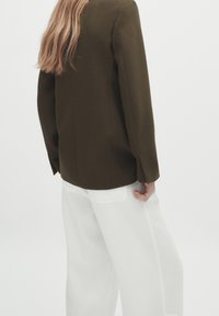 Massimo Dutti Halflange jas - khaki