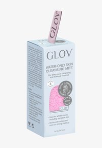 Glov GLOV® WATER-ONLY MAKEUP REMOVER AND SKIN CLEANSING MITT + HOOK - Skincare Set - cozy rosie