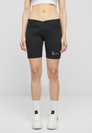 Karl Kani SMALL SIGNATURE CYCLING - Šorti - black