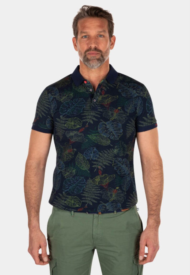 NZA New Zealand Auckland Poloshirt key navy/donkerblauw Zalando.nl