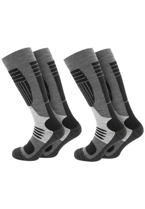 OCCULTO 2 PACK SKI - Kniestrümpfe - black