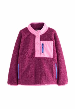 REGULAR FIT - Pulover din fleece - berry red