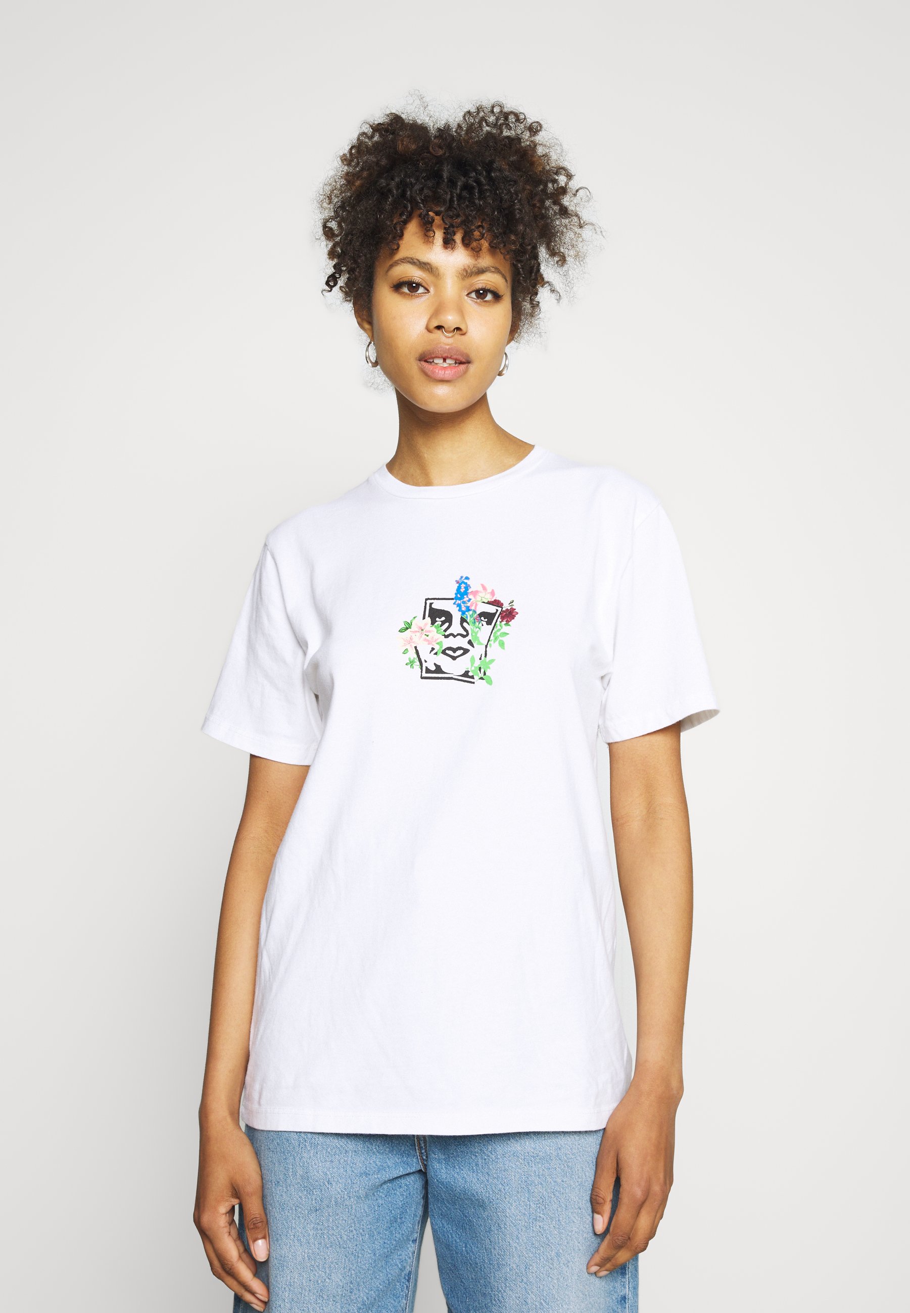 obey flower shirt
