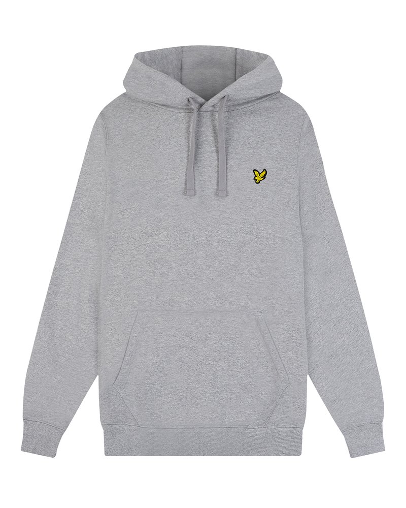 Lyle & Scott Hoodie grijs gemêleerd