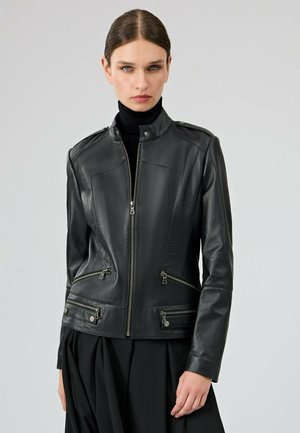 Veste en cuir - black