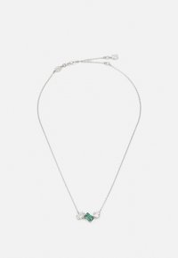 MESMERA PENDANT - Grandinėlė - silver-coloured/green