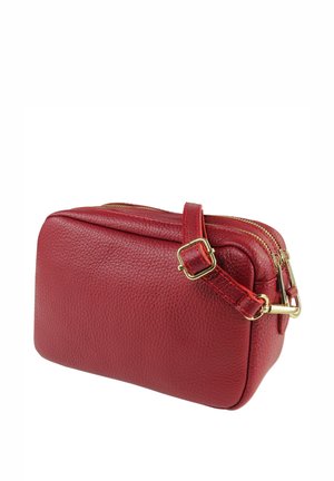 DrachenLeder Cross body bag - rot