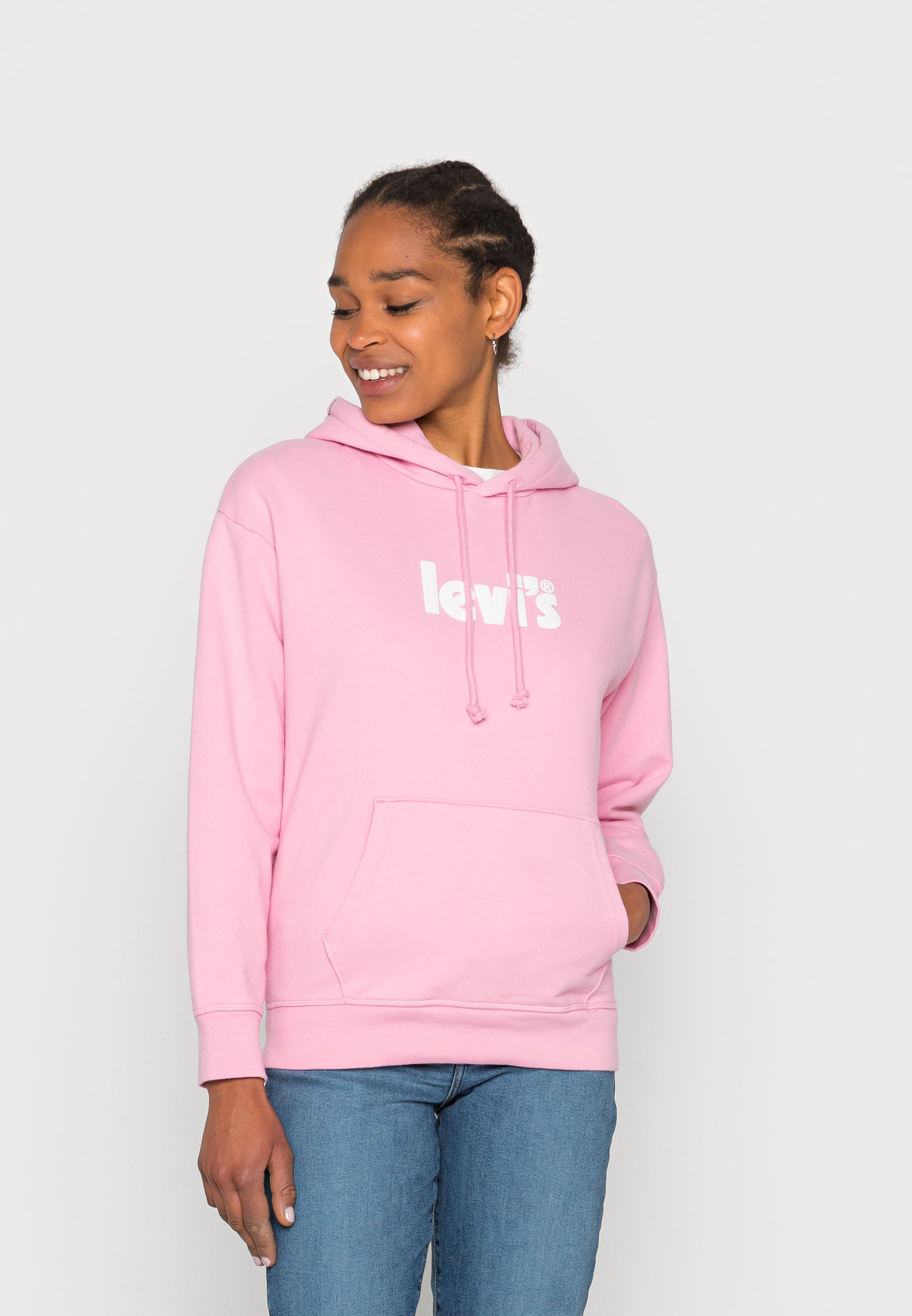 Hoodie Pink Hoodie Closed Damen Sale Ladies Pink Snuggle Hoodie - Main Image