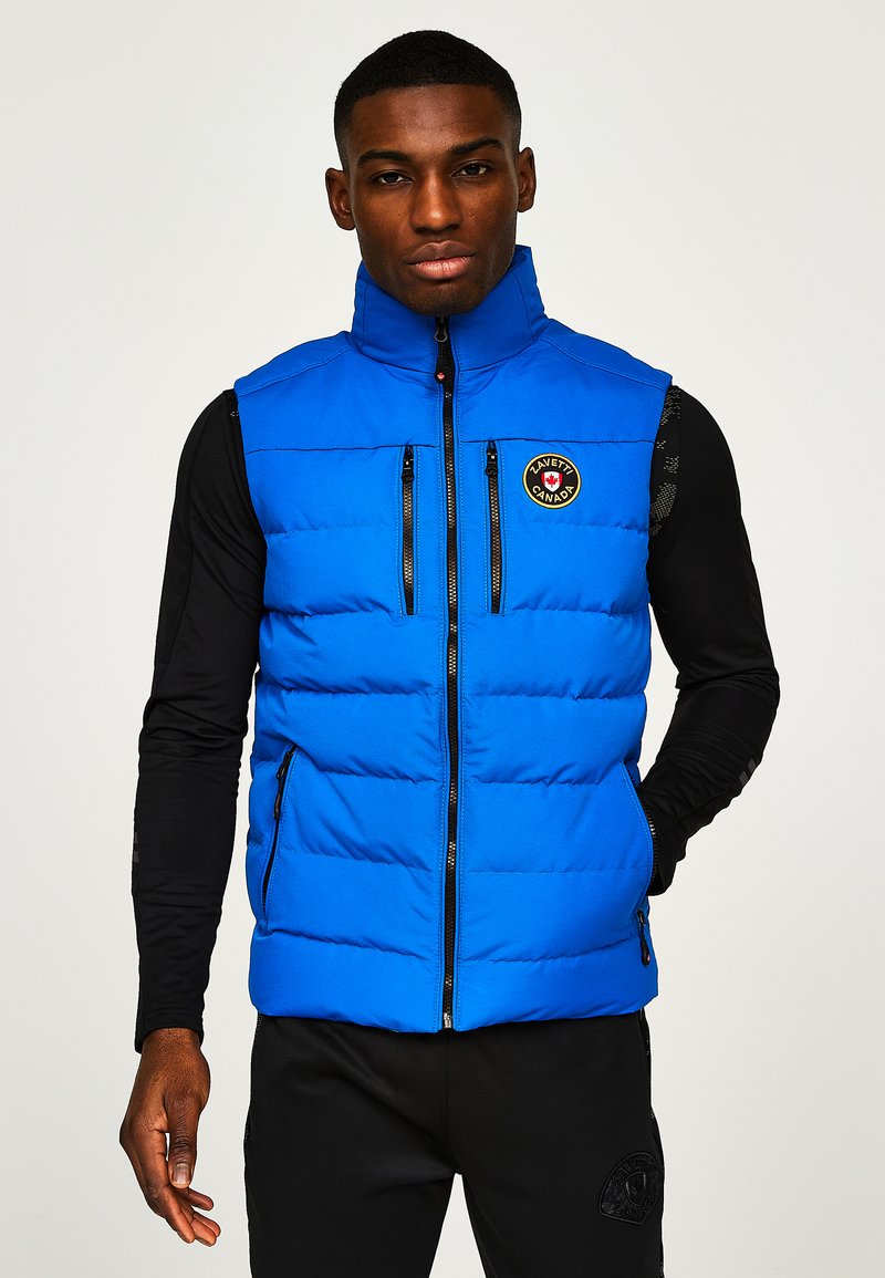 Alessandro Zavetti OSHAWA 3.0 TECH PUFFER GILET Vest blue/blå