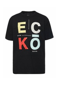 WESTLAKE - Print T-shirt - black