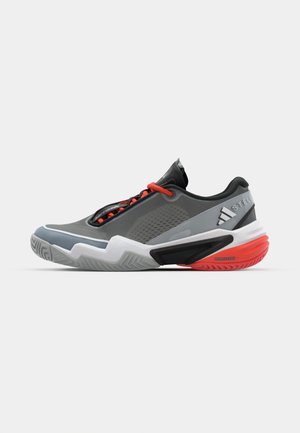 adidas Performance ASMC BARRICADE - Tenisice za sve terene - footwear white/charcoal/collegiate orange