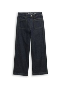 TTNELMA CULOTTE - Flared Jeans - clean rinsed blue denim