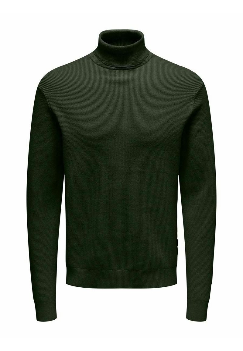 Only & Sons Trui donkergroen